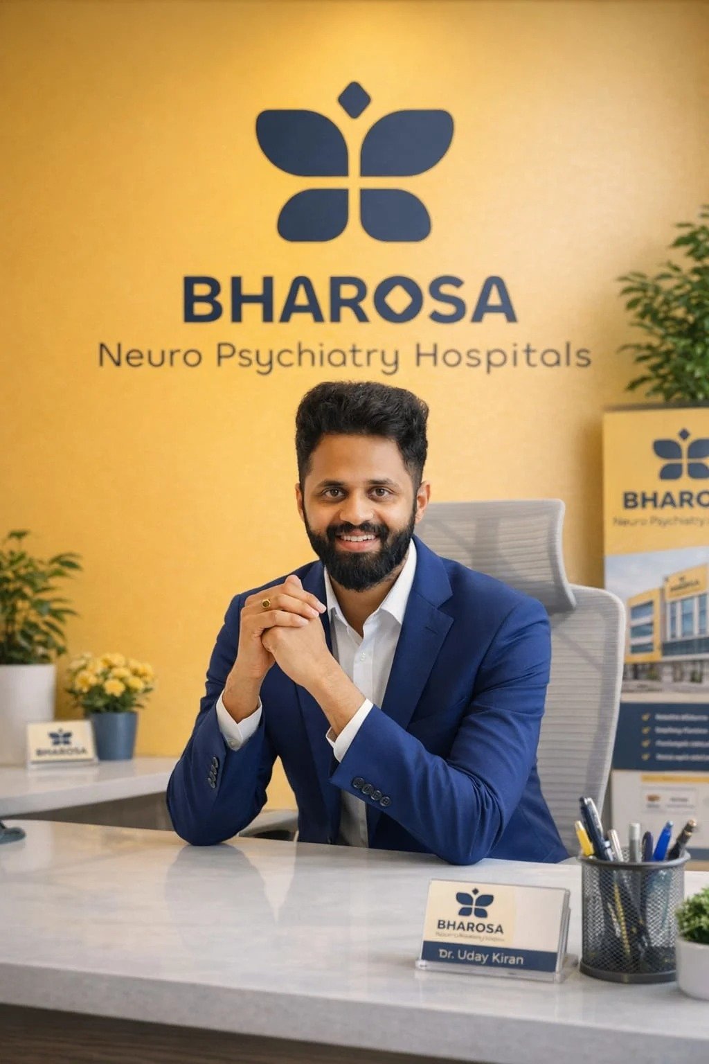 Dr. Uday Kiran - CEO and Lead Psychiatrist at Bharosa Hospital